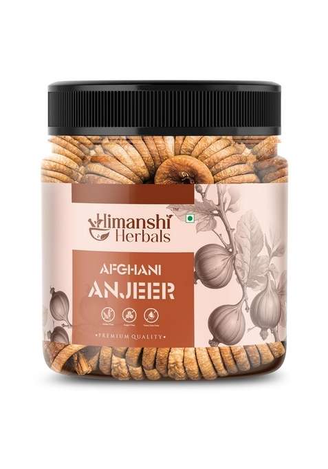 Himanshi Herbals Dried Afghani Anjeer | Figs Ajnir Rich Source Of Fibre Calcium Iron Low In Calories And Fat Free Non Gmo 1Kg
