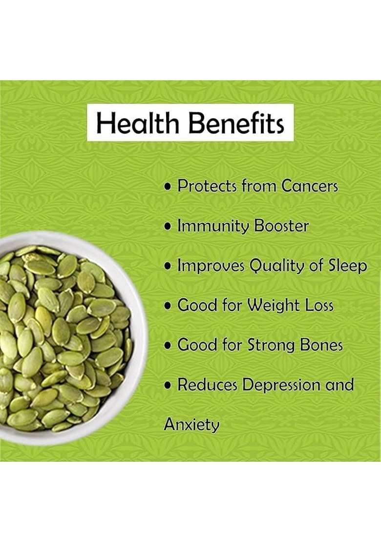 Granic Farms Raw Pumpkin Seeds 1Kg – Premium Aaa Grade Superfood | High In Protein Fiber Antioxidants Boosts Immunity Supports Weight Management Perfect Healthy Snack For Eating Salads Smoothies 1000 Gm - Indya