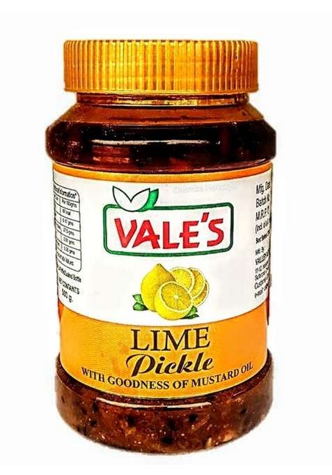 Vale'S Lime Pickle Nimbu Ka Achar 500Gms
