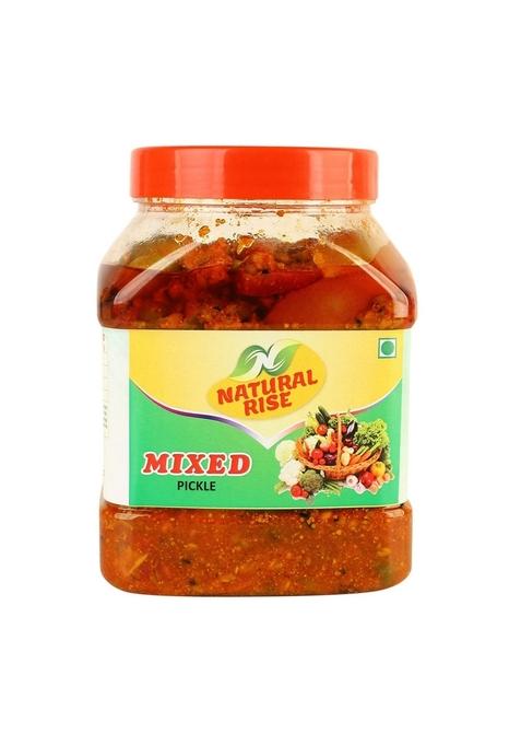 Natural Rise Organic Homemade Mixed Pickle Mix Veg Ka Achar 1 Kg