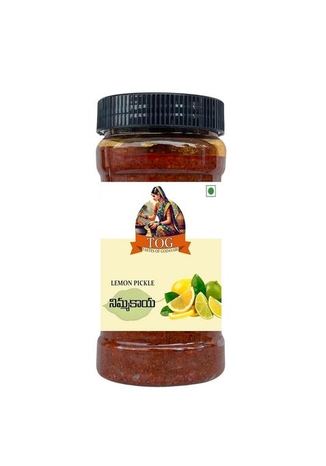 Tastes Of Godavari Tog Authentic Lime Pickle 200G Andhra Style Achar |Traditional Region'S Taste |Homemade Nimbu | Tangy And Spicy