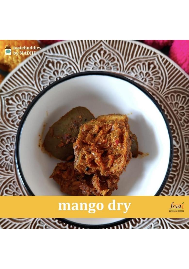 Tastebuddies By Madhu Madhu® Mango Dry 450 Gm Handcrafted Homemade Aam Ka Sookha Achaar Tangy And Spicy Perfection Little Touch Of Oil A Culinary Adventure Bursting With Flavor