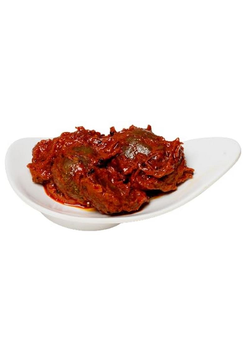 The Pickle Story Amla Gooseberry Authentic Homemade Green Pieces Tasty Salty Tangy And Spicy Amle Ka Achar Andhra Pickles Traditional South Indian Taste 250 Grams Pouch