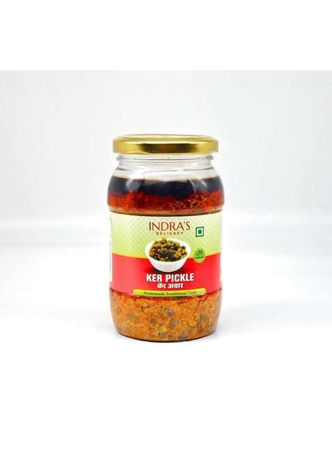 Indra'S Delicacy Ker Ka Achar Pickle In Mustard Oil Truly Homemade Traditional Indian Taste 400 Gm