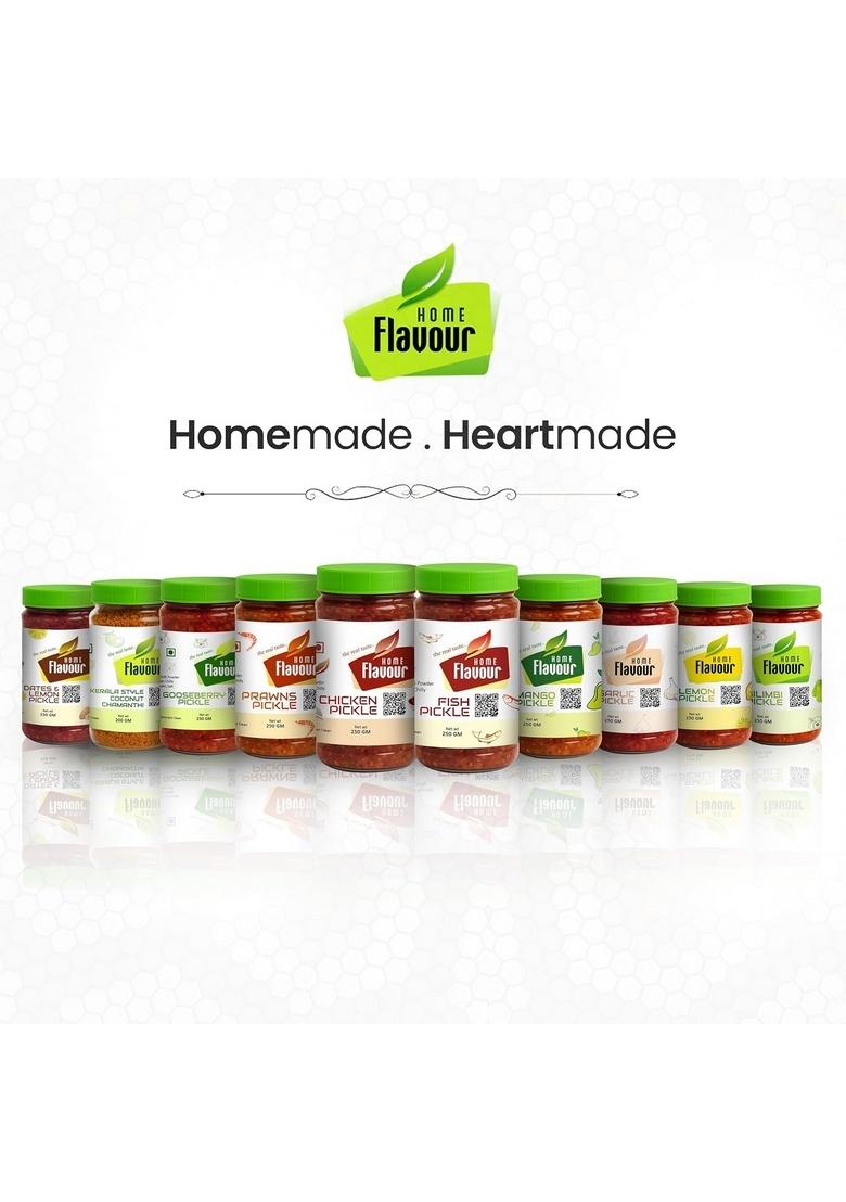 Home Flavour Homemade Dates Lemon Pickle | Kerala Style Sweet Tangy Achar No Preservatives Traditional Indian 250G