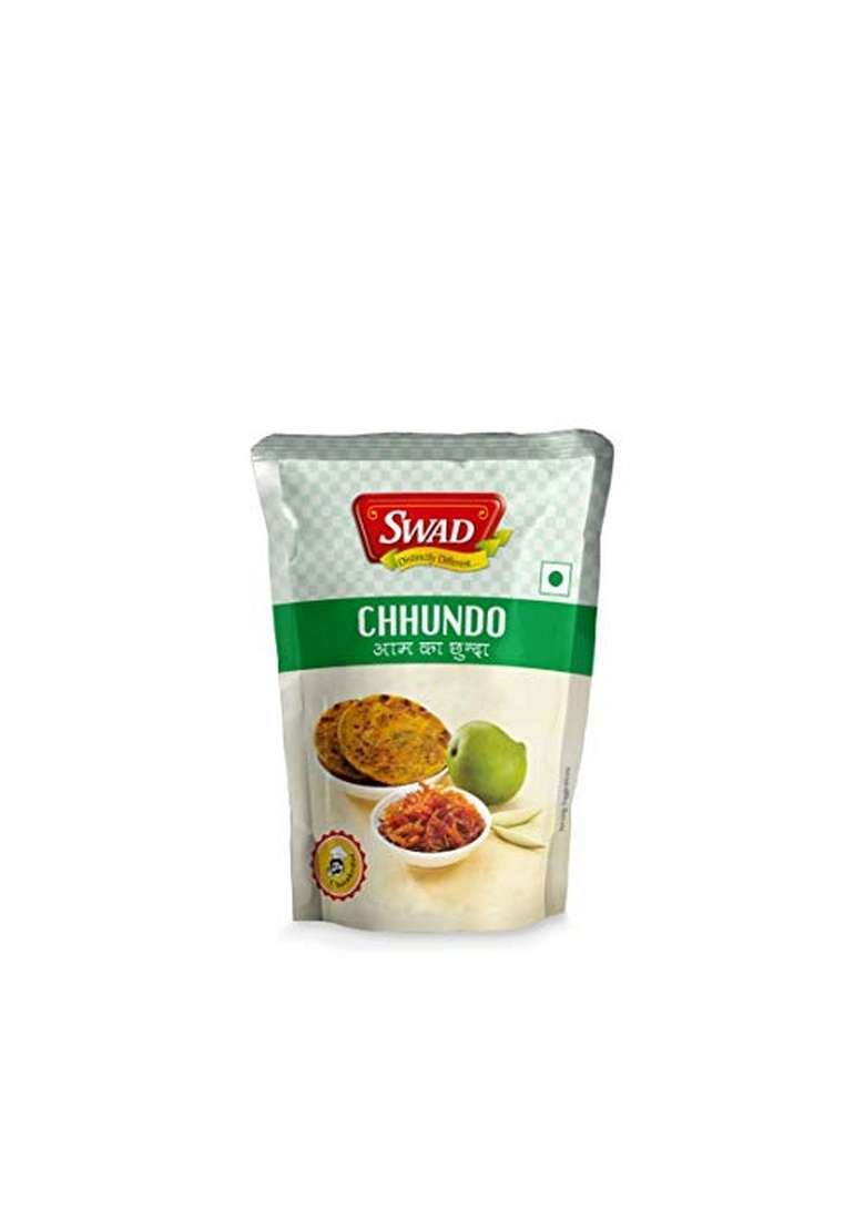 Swad Traditional Delicious Mango Chhundo Pickle Sweet Aam Ka Chhunda Meetha Aachar 200 Gm Pack Of 8 - Indya