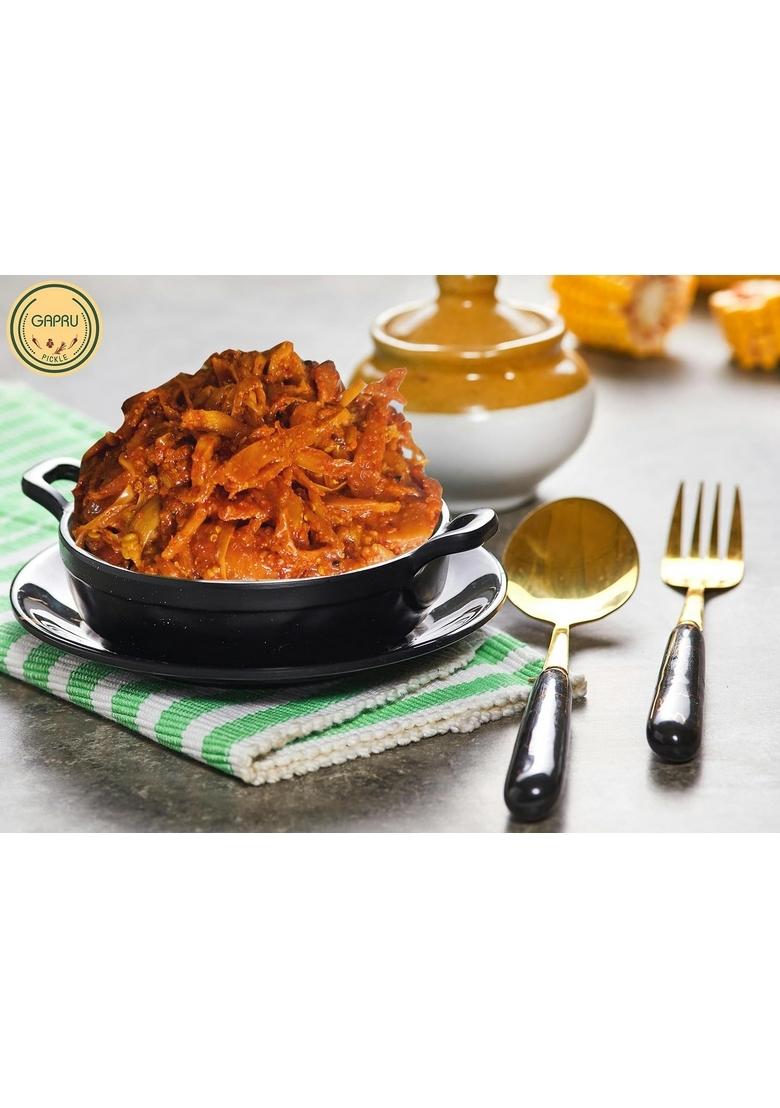 Gapru Pickle Marwadi Kathal Adrak Ka Achar I Homemade Tasty 400 Gm Jackfruit Ginger Organic