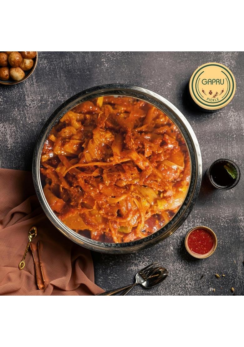 Gapru Pickle Marwadi Kathal Adrak Ka Achar I Homemade Tasty 400 Gm Jackfruit Ginger Organic