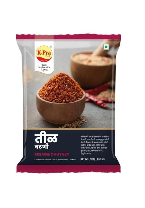 K Pra Foods Teel Chutney 100Gm Pouch