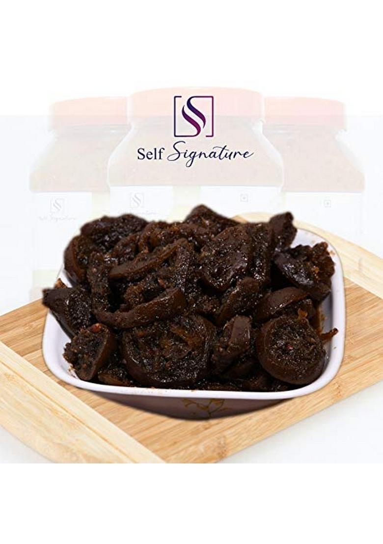 Self Signature Homemade Organic Sweet Lemon Pickle Nimbu Achaar 1Kg