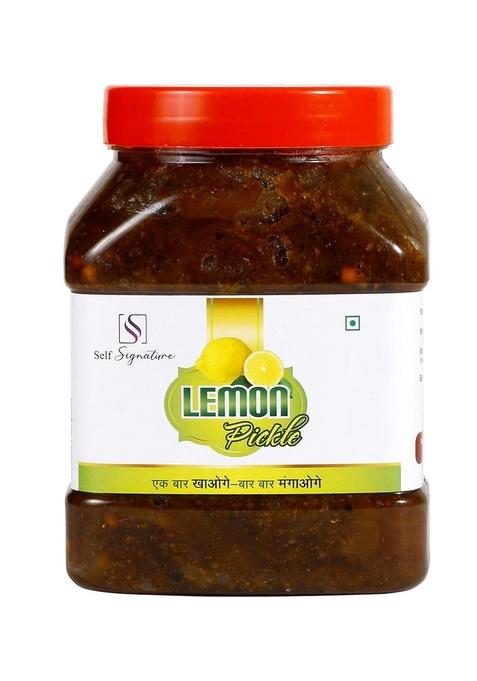 Self Signature Homemade Organic Sweet Lemon Pickle Nimbu Achaar 1Kg