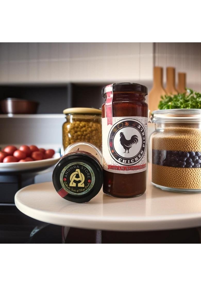 Andhra Store |Chicken Boneless Pickle | Style Spicy 250 Gms