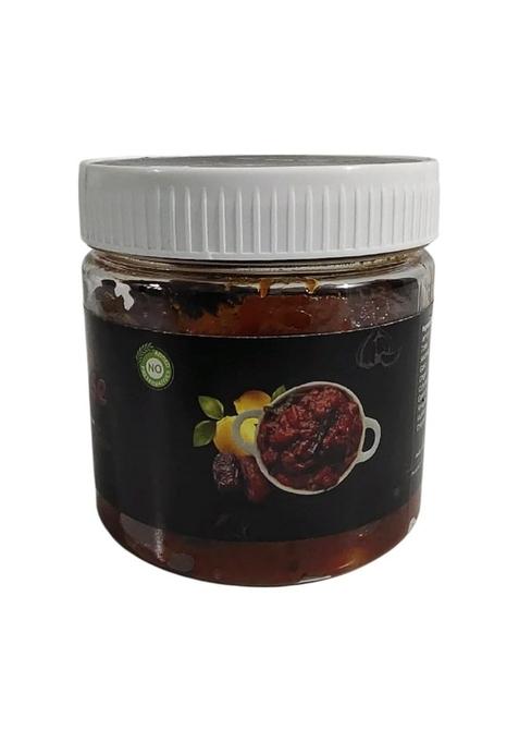 The Pickle House Homemade Lemon Dates | Traditional Kerala Style Sweet Tangy Achar Real Lemons Spices Cold Pressed Sesame Oil No Preservatives 250G