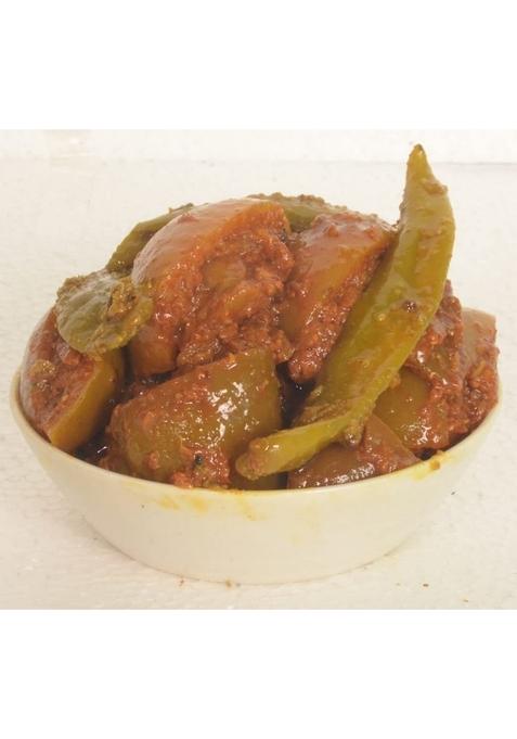 Achari Pickles Banarasi Lemon Green Chilly Pickle Homemade Neembu Harimirch Aachar 400G Mother’S Recipe | Organic North Indian Healthy Traditional Home Made Achaar