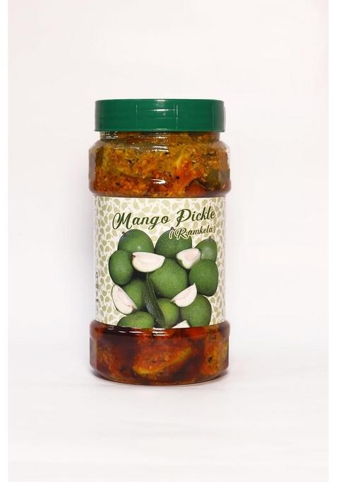 Shri Krishna Pickles Mango Pickle | Ramkela Less Oil Home Made Handmade Traditional No Preservatives Sundried All Natural In India Jar Pack 1 Kg
