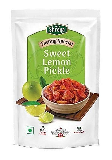 Shreya Textile Sweat Lemon Pickles 300Gm Jar