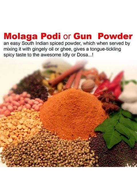 Sankalp Mom Approved Instant Molaga Podi Chutney Fresh Tasty Healthy South Indian Style | 3 Pack 200G Each