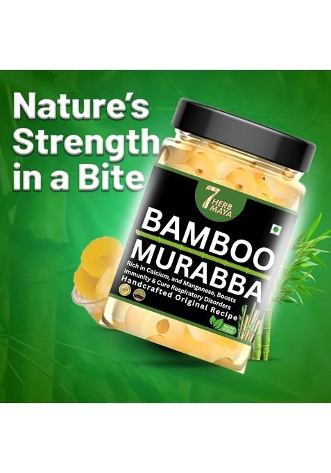 7Herbmaya Bamboo Murabba | Naturally Silica Rich Sweet Traditional Heritage 500 Gm