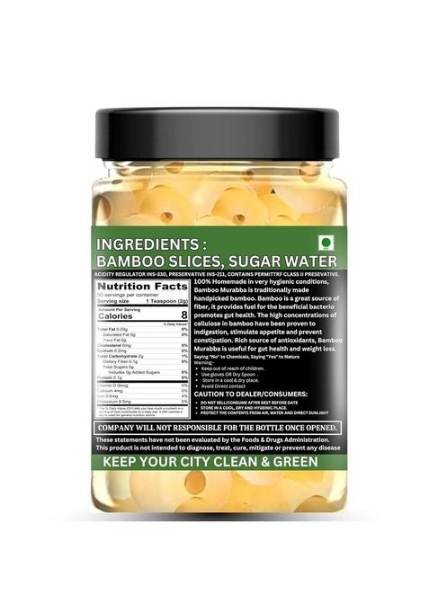 7Herbmaya Bamboo Murabba | Heritage Inspired Sweet Specialty Pickle Delight 500 Gm