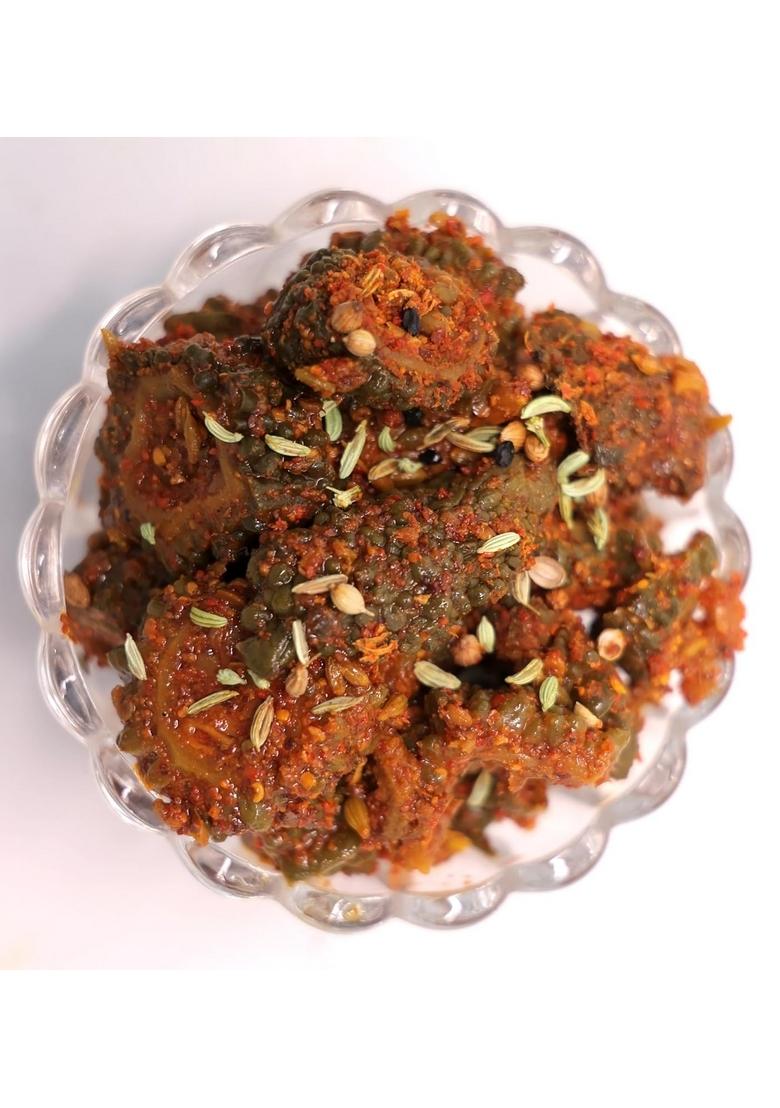 Gangawat Karela Pickle 800G Made Karele Ka Achar Bitter Gourd Pickles