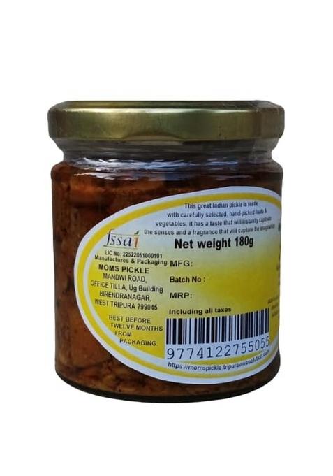 Moms Pickle Homemade Bamboo Shoot With King Chilli Bhut Jolokia 180G