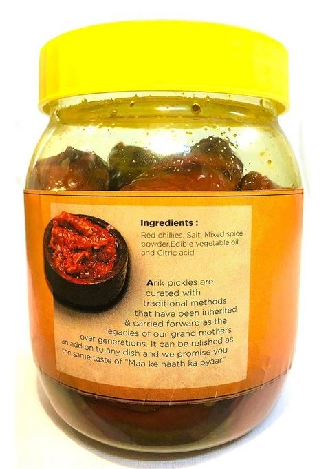 Arik Red Chilli Pickle Lal Mirch Ka Achaar