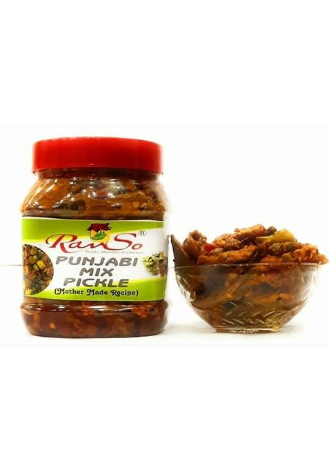 Ravso Home Made Punjabi Mix Pickle 1Kg