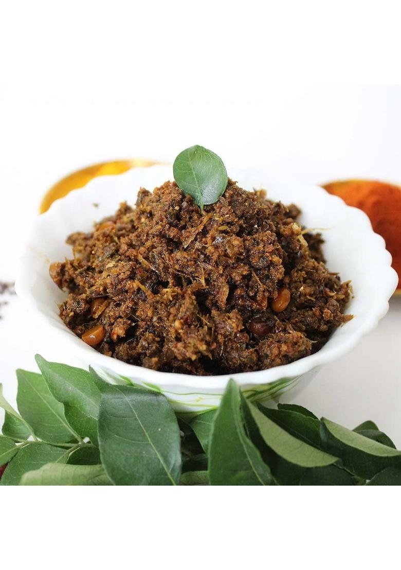 Sitara Foods Siitara Karivepaku Curry Leaves Pickle Kari Patta Andhra Style 500 Grams Pack