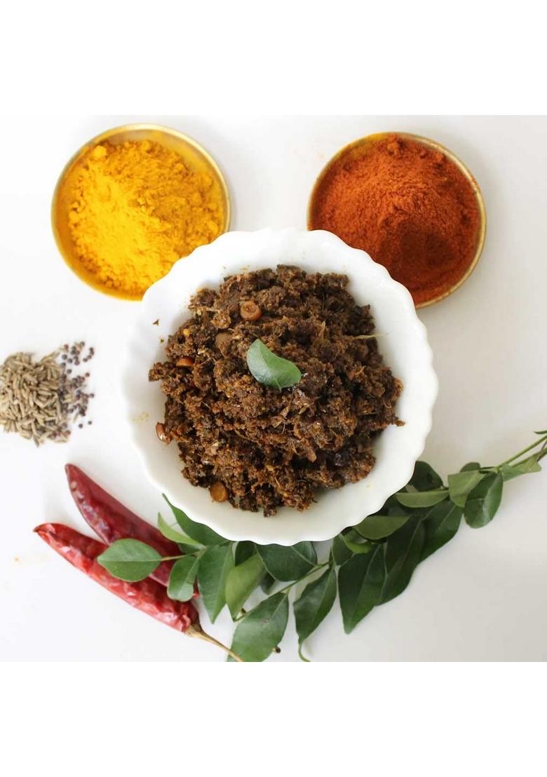 Sitara Foods Siitara Karivepaku Curry Leaves Pickle Kari Patta Andhra Style 500 Grams Pack