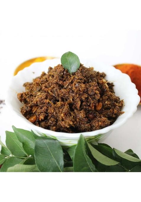 Sitara Foods Siitara Karivepaku Curry Leaves Pickle Kari Patta Andhra Style 500 Grams Pack