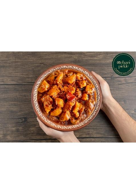 Achari Pickle Homemade Garlic Boneless Chicken 400 Gm Non Veg Ka Achar Mutton