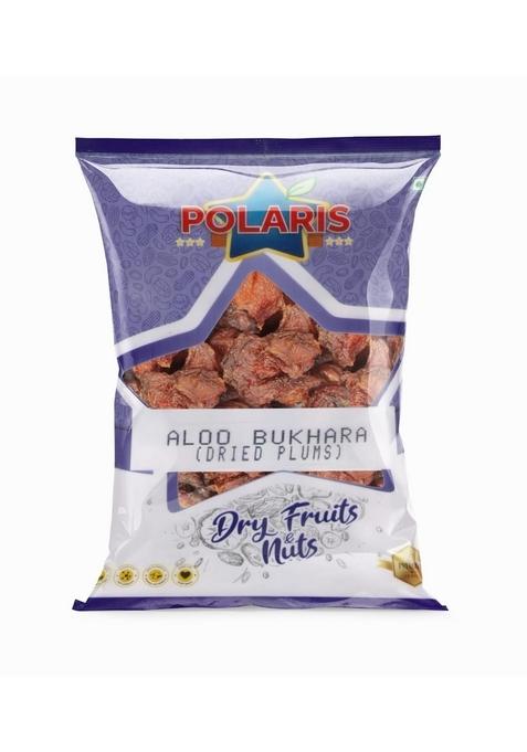 Polaris Blue Label Dried Afghan Plum | Dry Aloo Bukhara Natural Alu Bokra Best For Sweet Tangy Sauce Chutney 1Kg 4 Packs Of 250 Gms