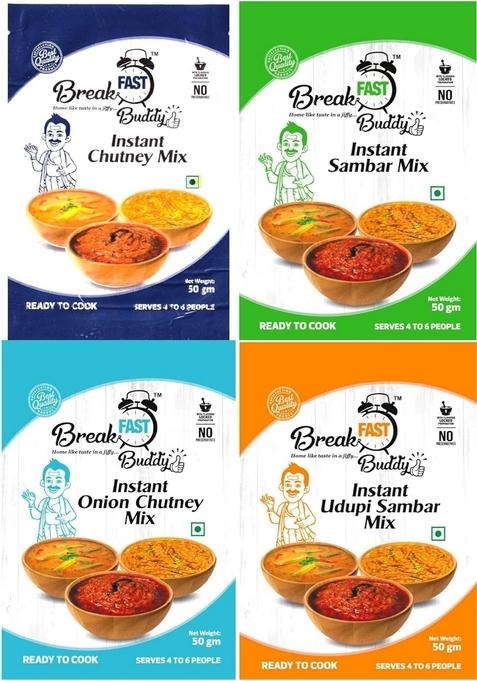Breakfast Buddy Instant Sambar Chutney