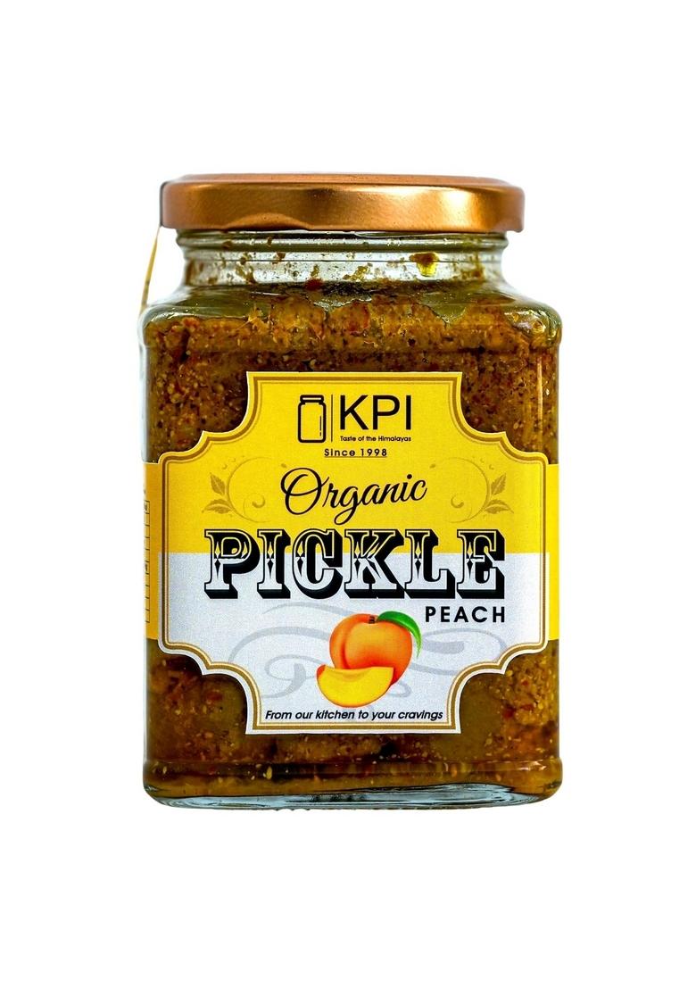 Kpi With Device Handmade Authentic Peach Pickle | Traditional Indian Taste Homemade 100 Natural Chemical Free Pickles 400Gm