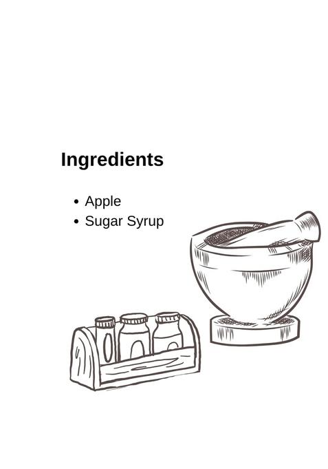 Gharse Store Try To Karo Seb Murabba | Apple Syrup Drained 350Gm