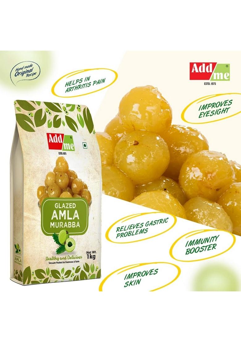 Add Me Dry Amla Murabba 1Kg Vacuum Pack Without Syrup Finest Awla Murba 1 Kg | Handmade Organic Immunity Booster Indian Gooseberries Perfect For Meals And Snacks