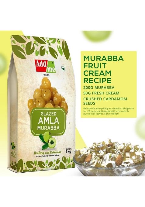 Add Me Dry Amla Murabba 1Kg Vacuum Pack Without Syrup Finest Awla Murba 1 Kg | Handmade Organic Immunity Booster Indian Gooseberries Perfect For Meals And Snacks