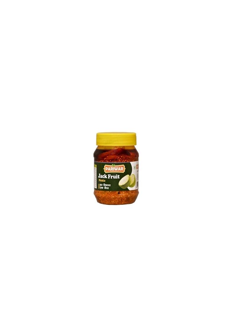 Pariwar Jackfruit Pickle | Spiced Kathal Achar For Meal Plates Thali Servings Paratha Pairing Lunch Boxes Home Dining Moments Snack Platters Traditional 500Gm Pack