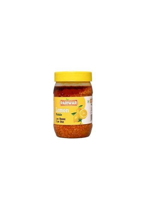 Pariwar Lemon Pickle | Tangy Pieces In Spiced Blend For Rotis Parathas Rice Theplas Khakhras Thalis Snacks Home Dining Zesty Accompaniment Everyday Meal Moments 500Gm