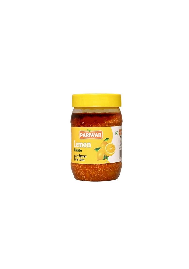 Pariwar Sweet Lemon Pickle | Tangy Nimbu Achar For Meal Plates Thali Servings Paratha Pairing Lunch Boxes Home Dining Moments Snack Platters 500Gm Pack
