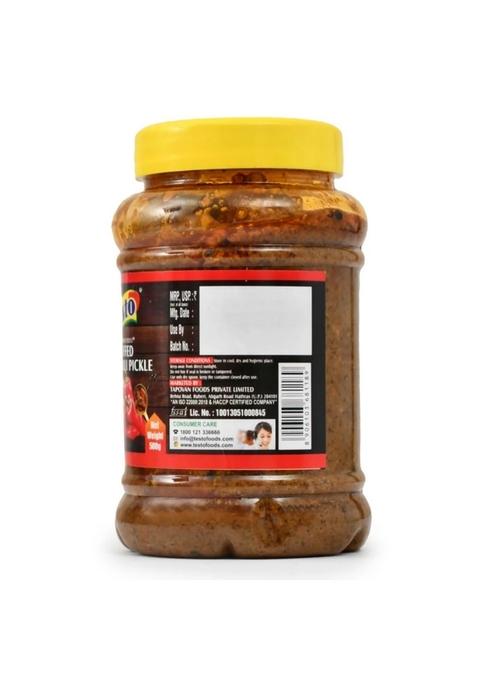 Testo Red Chilli Stuffed Pickle 500G