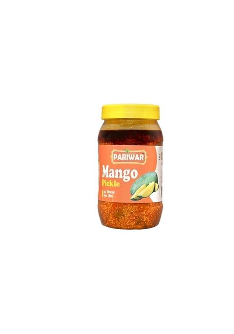 Pariwar Mango Pickle | Spiced Raw Achar For Meal Plates Thali Servings Paratha Pairing Lunch Boxes Family Dining Moments Snack Platters Traditional Aam Ka 1Kg Pack