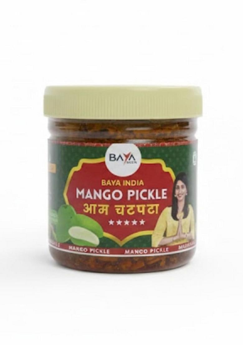 Baya India Combo Pickle Pack Aam | Lal Bharwa Mirchi Mixed – 250G Each