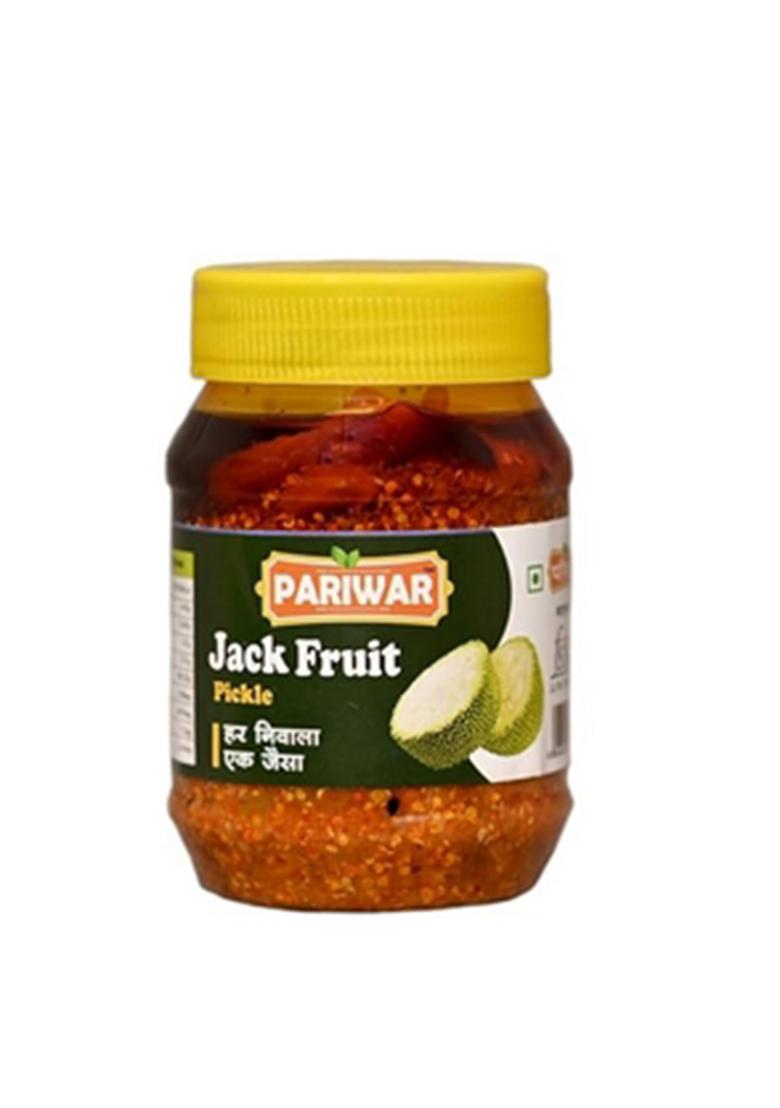 Pariwar Jackfruit Pickle | Tangy Spiced Side For Rotis Parathas Rice Meals Thalis Lunch Boxes Snacks Home Dining Traditional Indian Achar 200Gm