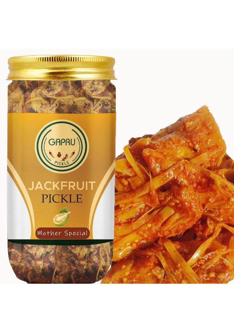 Gapru Pickle Mother Special Jackfruit Homemade Fresh Kathal Ka Aachar 400G | Organic North Indian Healthy Traditional Home Made Achaar