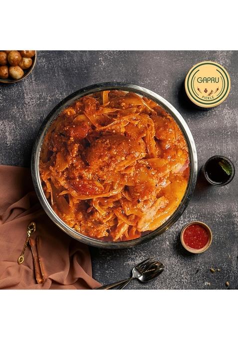 Gapru Pickle Mother Special Jackfruit Homemade Fresh Kathal Ka Aachar 400G | Organic North Indian Healthy Traditional Home Made Achaar