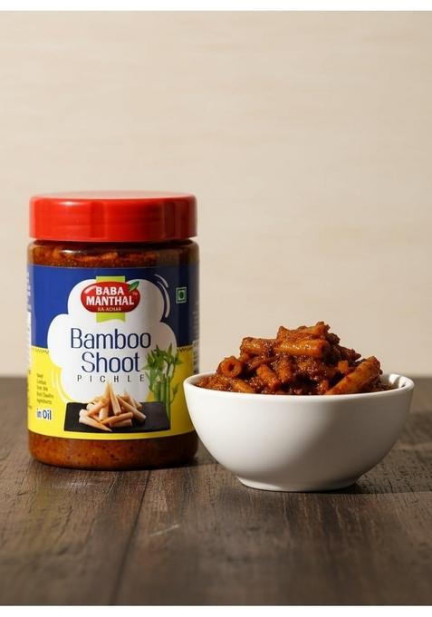 Baba Manthal Ka Achar Bamboo Shoot Pickle | Traditional Indian Bans In Oil Spicy Tangy Homemade Style 1000Gm