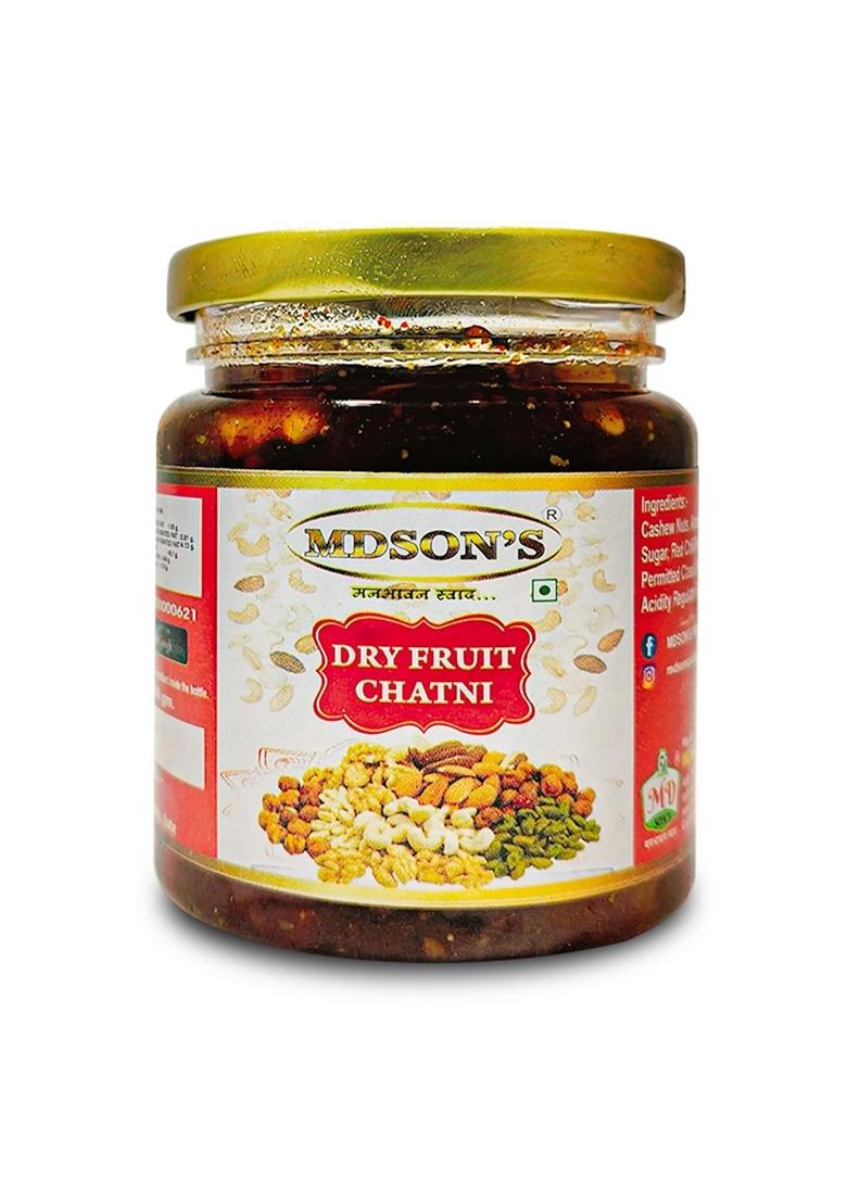 Mdson'S Dry Fruits Chutney | Cashew Raisins Dates Red Chilli Powder Black Salt 1Kg Pack Of 1 Ms Fruit
