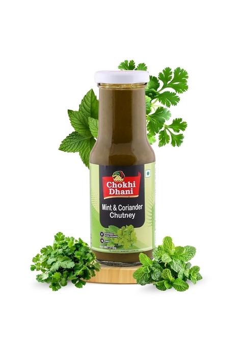 Chokhi Dhani Mint Coriander Chutney Pudeena Aur Dhaniya Chutni
