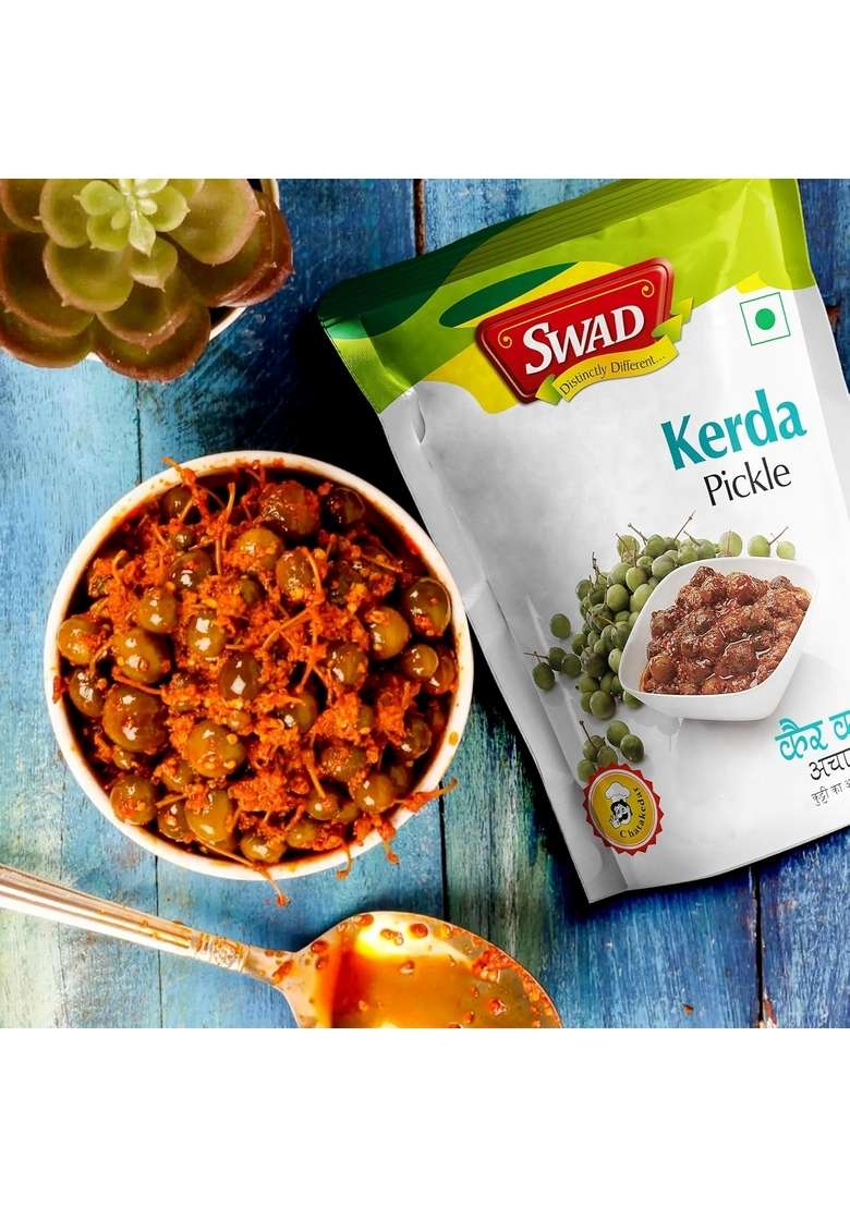 Swad Delicious Tenti Dela Pickle Kerda Achar Gunda 200G Pack Of 5 - Indya